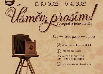 Úsměv,prosím! Fotograf a jeho ateliér