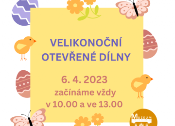 Velikonoční otevřené dílny